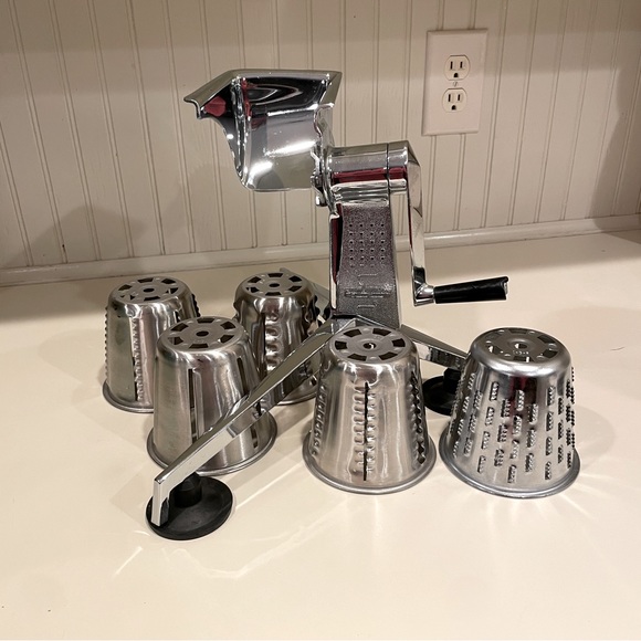 saladmaster Other - Saladmaster food processor kitchen slicer shredder grater with 5 cones
